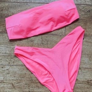 Strapless Bikini Set